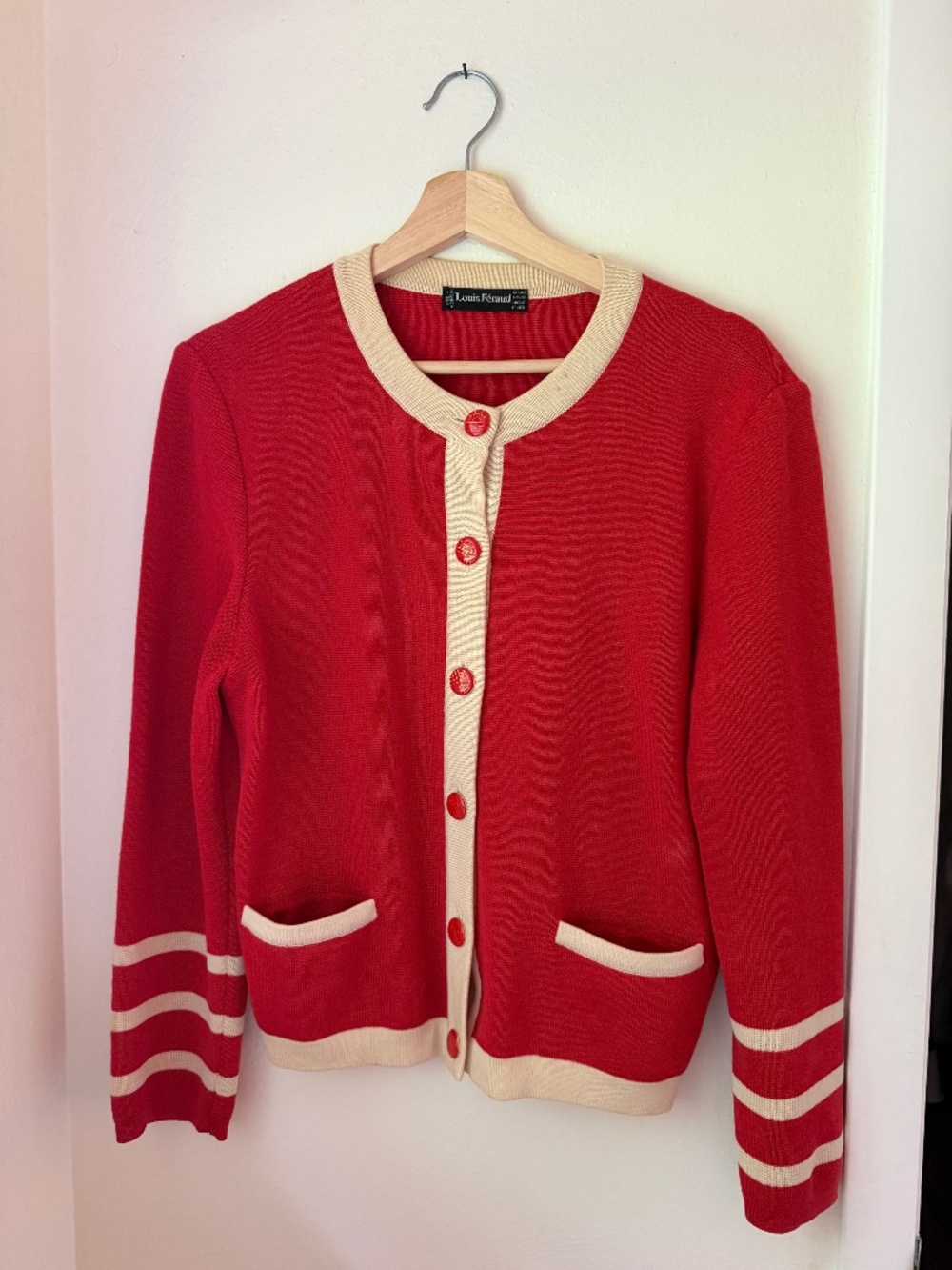 Vintage Louis Feraud Paris Cardigan